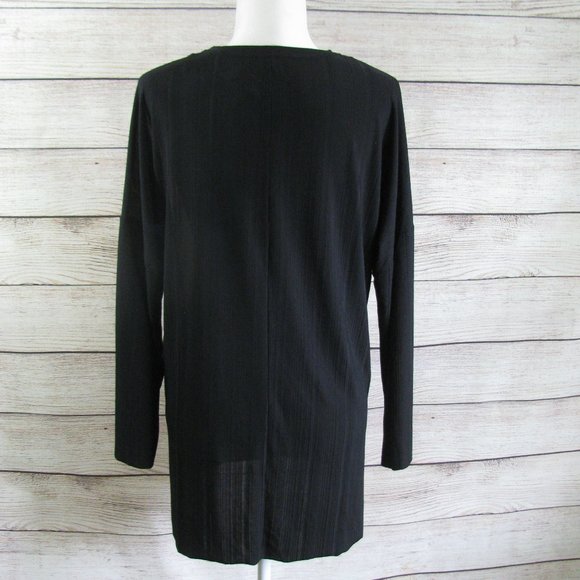 Zara W/B Collection Color Block Blouse - Picture 9 of 10